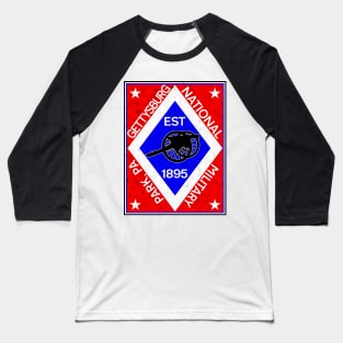GETTYSBURG PENNSYLVANIA CIVIL WAR NATIONAL MILITARY PARK Baseball T-Shirt